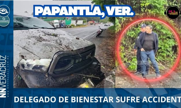 SE ACCIDENTA DELEGADO DE BIENESTAR, GÓMEZ CAZARÍN