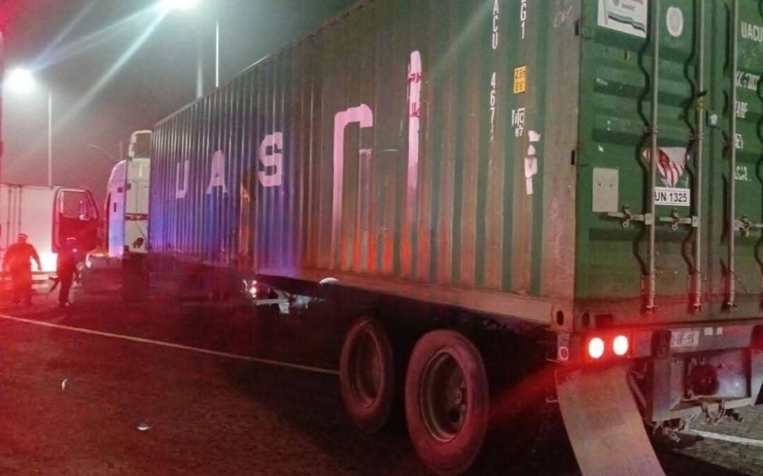 Detienen a ladrón tras robo de tractocamión en la Xalapa–Cantona