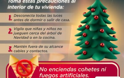 Gobierno del estado nos dice que hacer en estas fiestas