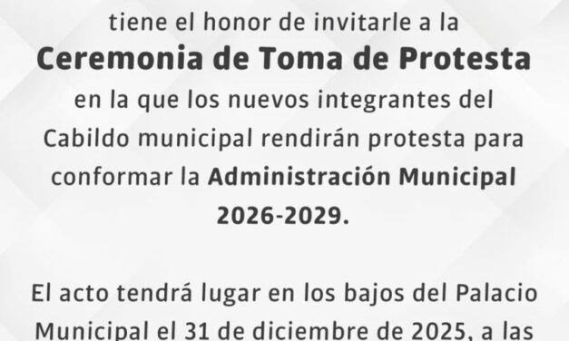 Ceromonia de protesta