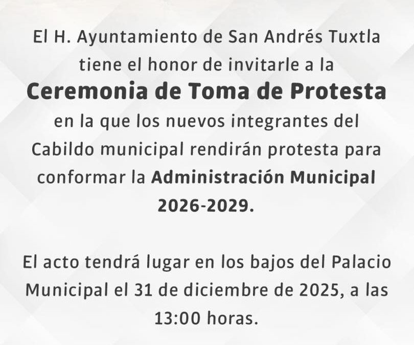 Ceromonia de protesta