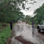 Fuertes lluvias incomunican zona serrana del sur de #Veracruz; puente Xochapa colapsa parcialmente.