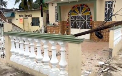 🏯DESTRUYEN ATRIO DE LA CAPILLA DE NUESTRA SEÑORA DE GUADALUPE EN COSAMALOAPAN