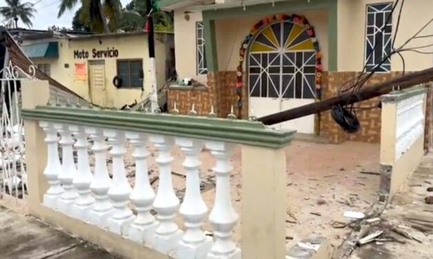 🏯DESTRUYEN ATRIO DE LA CAPILLA DE NUESTRA SEÑORA DE GUADALUPE EN COSAMALOAPAN