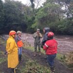 SE DESBORDA EL RIO «LA PALMA» EN CATEMACO