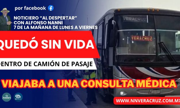 🚌FALLECE MIENTRAS VIAJABA EN UN AUTOBUS DE LA LINEA TRANSPORTE LOS TUXTLA