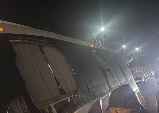 Reportan intento de asalto a autobús AU en la carretera federal 180 entre Tapalapan y Popotépetl