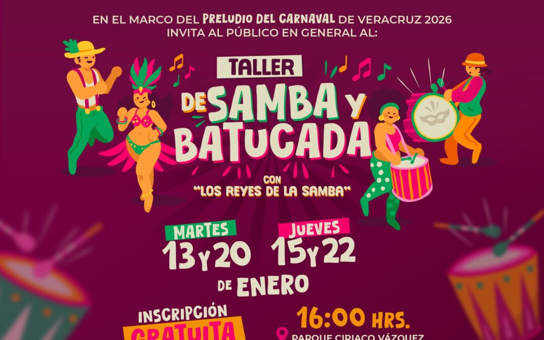 Taller de Zumba y Batucada gratis