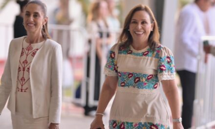 Nahle recibe a Claudia