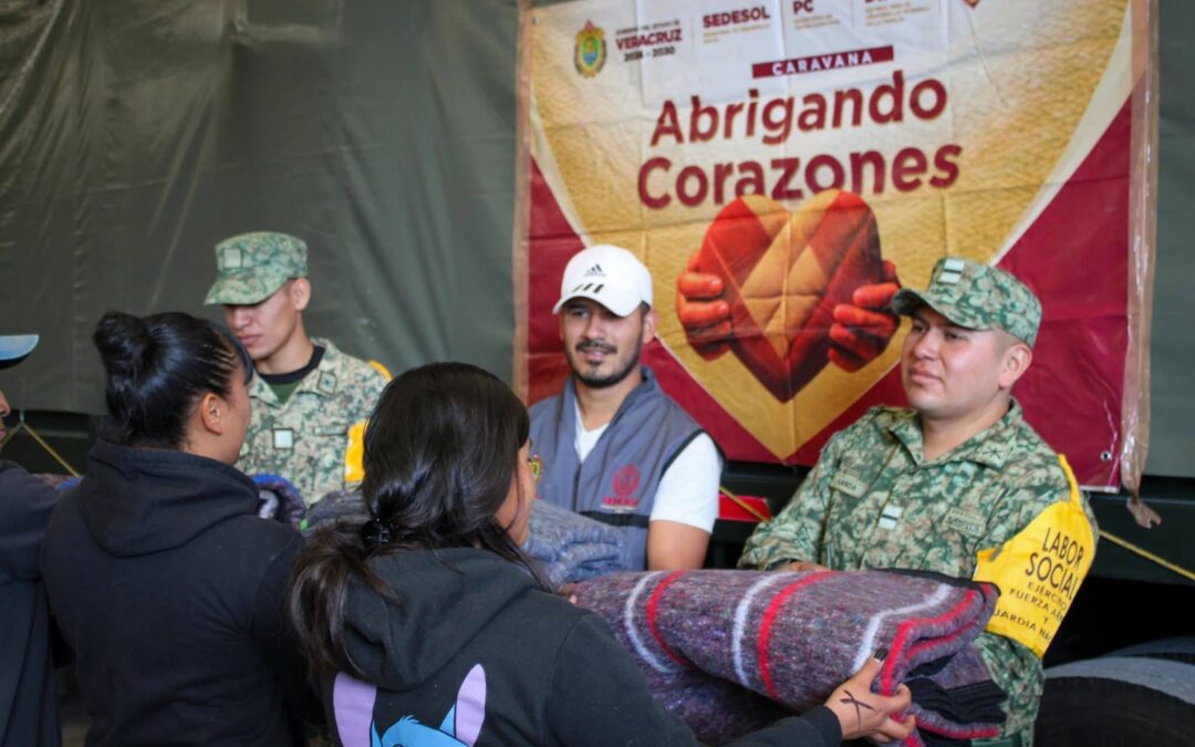 Corazones estuvo presente en Perote