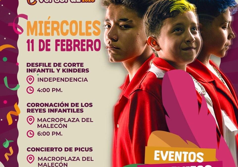 Hoy se corona a los reyes infantiles y el concierto de los picus