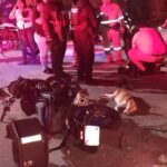 *SE ESTAMPÓ MOTOCICLISTA EN VILLAS DE SAN MARTIN*