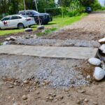 Inauguración de obra en la comunidad Agrícola Emiliano Zapata.