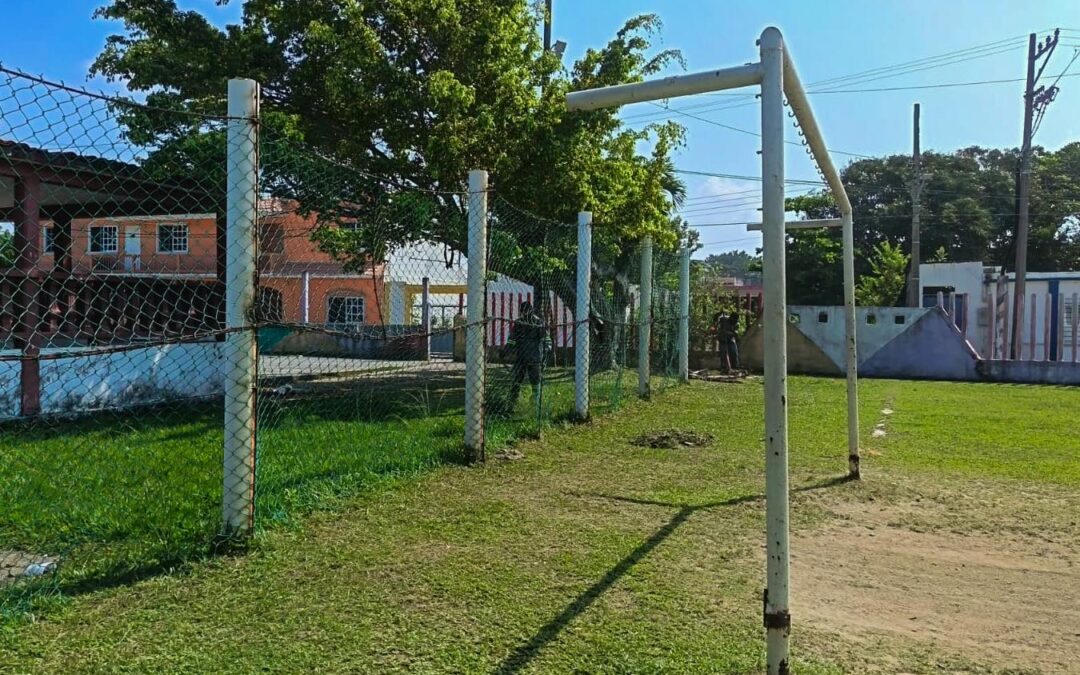 Limpieza en el campo celacari