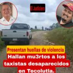 APARECEN TAXISTAS MUERTOS EN NAUTLA