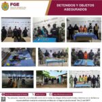 COMO RESULTADO DE 34 CATEOS, 29 PERSONAS DETENIDAS EN 23 MUNICIPIOS DE VERACRUZ