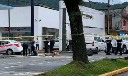 PIERDE LA VIDA MOTOCICLISTA EN ORIZABA