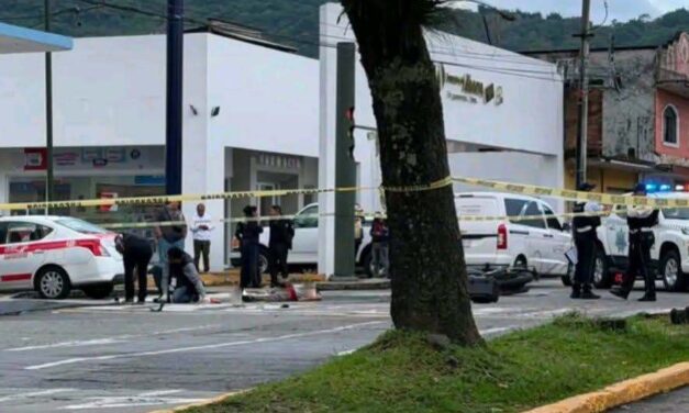 PIERDE LA VIDA MOTOCICLISTA EN ORIZABA