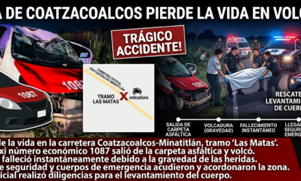 MUERE TAXISTA TRAS VOLCADURA