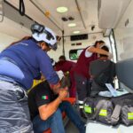 ATIENDEN GRAVE ACCIDENTE EN MEDELLIN DE BRAVO