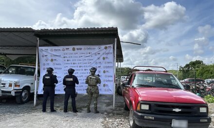 Coordinación interinstitucional logra 36 detenciones y asegura droga y vehículos: SSP