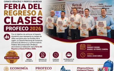 ANUNCIAN DESCUENTOS DE HASTA EL 20% EN FERIA DEL REGRESO A CLASES 2026 DE VERACRUZ Y XALAPA