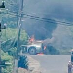 QUEMAN CAMIONES EN LA CARRETERA TUXPAN-TAMIAHUA
