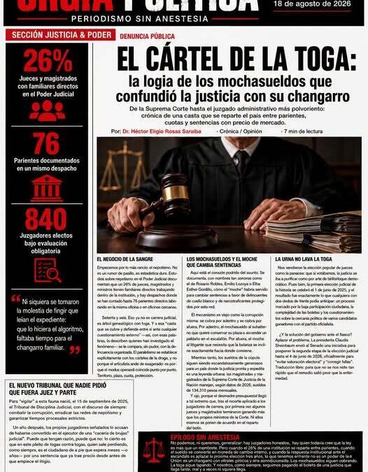 HUACHICOL FISCAL ES UNA ACCIÓN DE GRANDES LIGAS