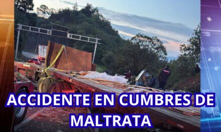 ACCIDENTE EN CUMBRES DE MALTRATA