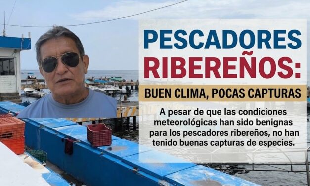 PESCADORES REPORTAN BUEN TIEMPO, PERO CAPTURA DE ESPECIALES REGULAR