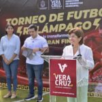 Refrenda Rosa María compromiso con el deporte y la sana convivencia en la ciudad de Veracruz