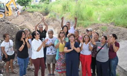 SUPERVISA ROSA MARIA OBRA INTEGRAL DE 20 MIL METROS CUADRADOS PARA MEJORAR MOVILIDAD EN LA ZONA NORTE DE LA CIUDAD DE VERACRUZ