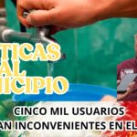 CINCO MIL USUARIOS DEL AGUA POTABLE EN MEDELLIN PRESENTAN INCONVENIENTES CON EL SUMINISTRO