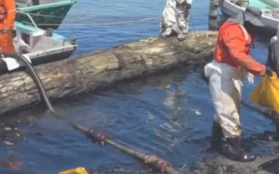 PESCADORES AFECTADOS REPORTAN DERRAME DE HIDROCARBURO EN EL RÍO PANUCO