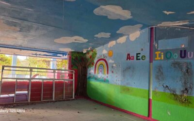RIESGO DE COLAPSO EN ESCUELA DE SAN RAFAEL; NIÑOS SIN CLASES ANTE EL PELIGRO DE QUE EL TECHO CAIGA SOBRE ELLOS