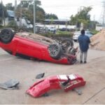 VUELCA EN EL BULEVAR TRATADOS DE CÓRDOBA