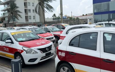 Mantendrán taxis en Veracruz tarifas pese a baja demanda