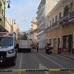 SOFOCAN BOMBEROS MUNICIPALES DE VERACRUZ INCENDIO EN LOCAL COMERCIAL DEL CENTRO HISTORICO