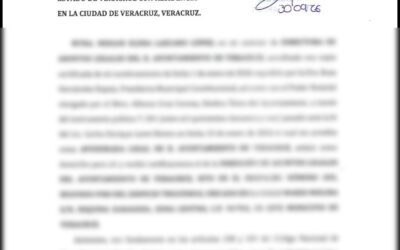 DENUNCIA AYUNTAMIENTO DE VERACRUZ A GRUPO MAS ANTE FGE POR PRESUNTO FRAUDE