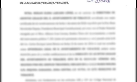 DENUNCIA AYUNTAMIENTO DE VERACRUZ A GRUPO MAS ANTE FGE POR PRESUNTO FRAUDE
