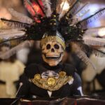 ENTRE ÁNIMAS Y LEYENDAS, VERACRUZANOS DA VIDA AL MICTLÁN CON DESFILE MONUMENTAL