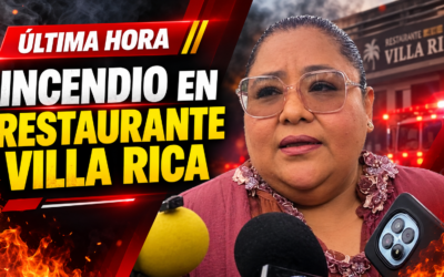LAMENTA CANIRAC INCENDIO DE RESTAURANTE EN BOCA DEL RIO, AUNQUE AÚN SE DESCONOCEN CAUSAS DE SINIESTRO