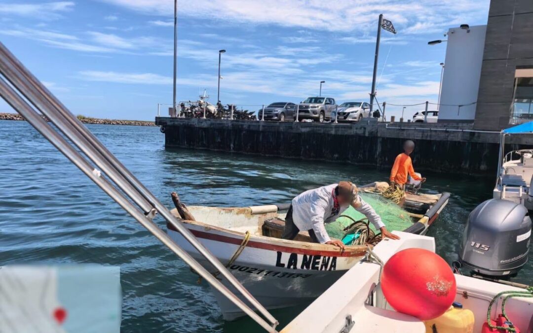 Marina realiza acciones de inspección y vigilancia pesquera en la zona centro de Veracruz