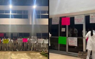 ESTUDIANTES MANTIENEN PROTESTA EN LA POLITÉCNICA DE HUATUSCO; PIDEN RESPUESTAS A SUS INCONFORMIDADES