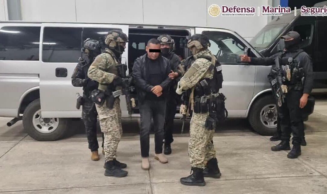 Omar García Harfuch informa que mejorar cada día la seguridad y garantizar la tranquilidad de las familias de México es la prioridad de la Presidenta Claudia Sheinbaum Pardo.