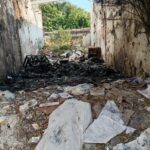 Quema de céntrico basurero clandestino moviliza a cuerpos de emergencia