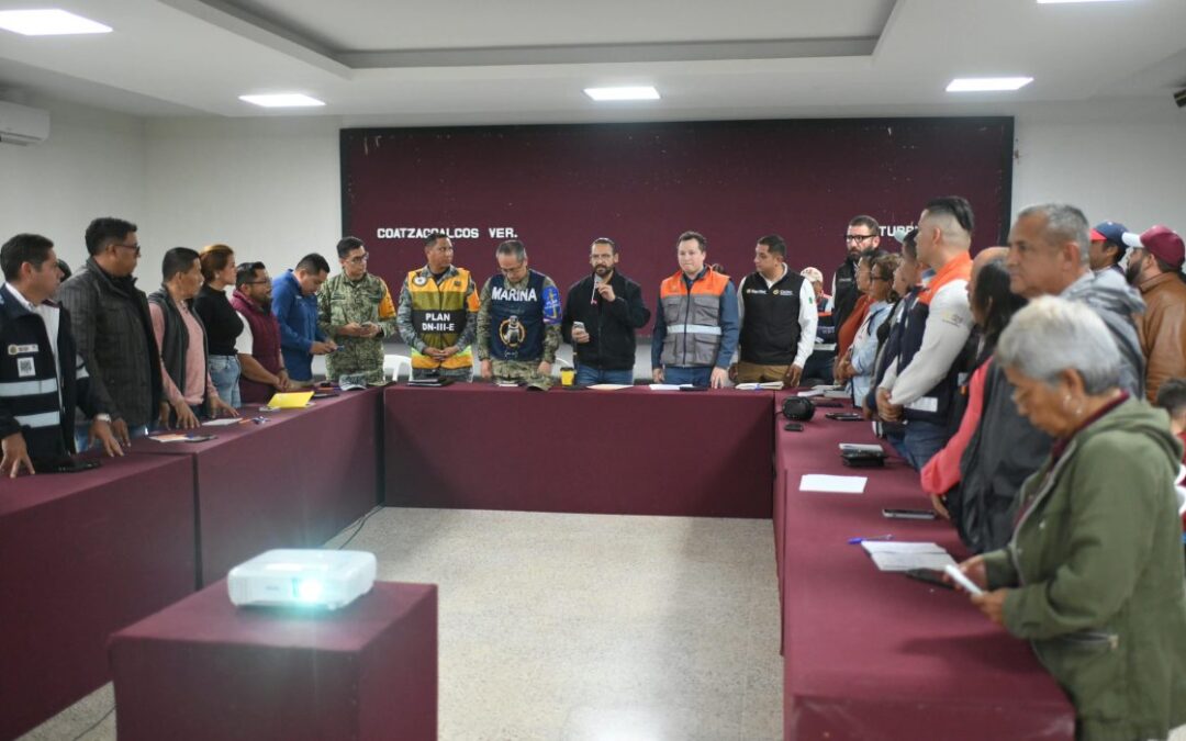 REFUERZA OPERATIVO PROTECCIÓN CIVIL DE COATZACOALCOS