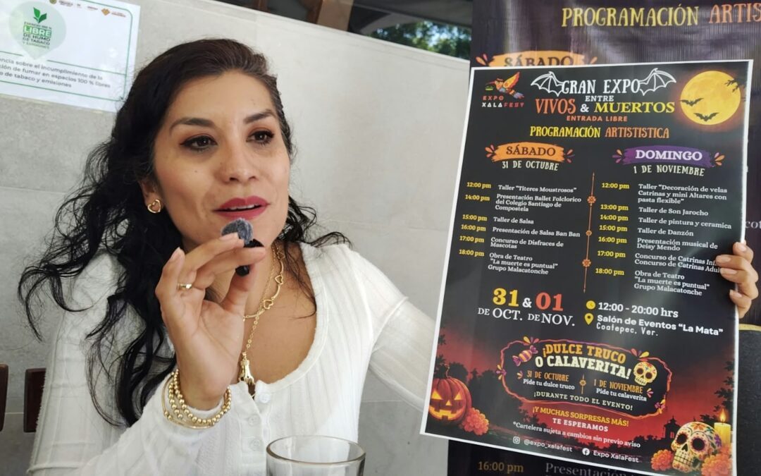 ENTRE CATRINAS, ARTE Y SOLIDARIDAD ANIMAL, COATEPEC PREPARA FESTIVAL FAMILIAR DE DÍA DE MUERTOS