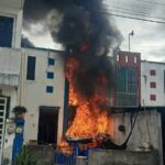 INCENIDO EN CASA DE ARBOLEDAS SAN RANÓN (FOTOS)