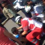 MOTOCICLISTA REPARTIDOR RESULTA LESIONADO TRAS CHOCAR CONTRA AUTOMÓVIL EN CÓRDOBA.